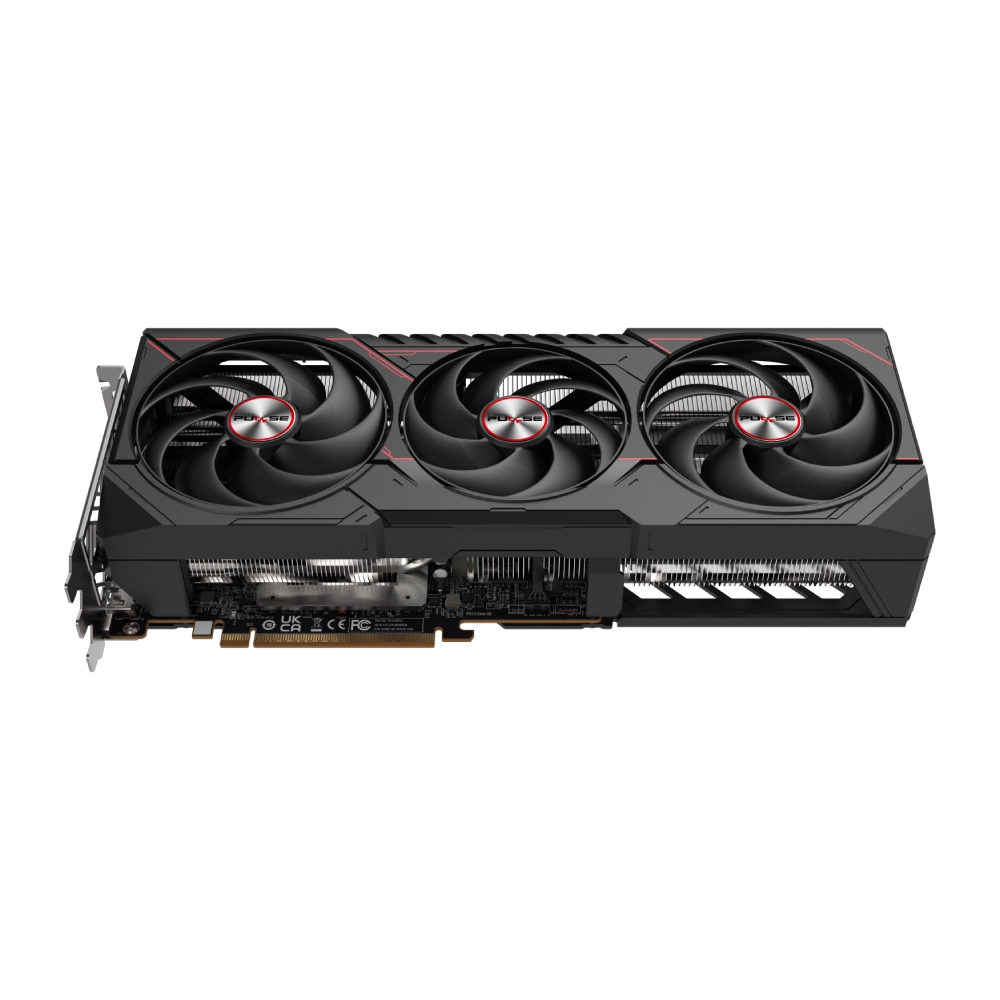 Sapphire Graphic Card Pulse RX 9070 16GB DDR6 XT Triple Fan view 4